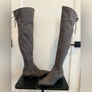 Marc Fisher Dark Gray Over The Knee Boot, size 8M